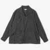 Guayabera Shirt - Charcoal 100's 2Ply Broadcloth