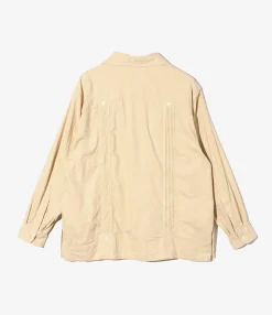 Guayabera Shirt - Natural CL Sheeting