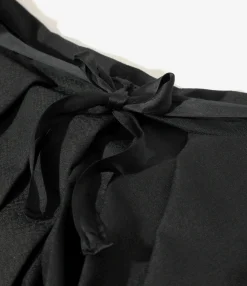 Hakama Pant - Black - Wool Python Jacquard