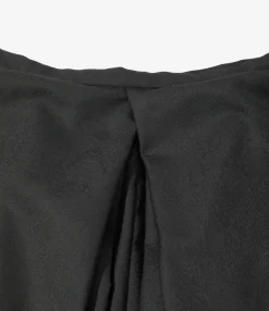 Hakama Pant - Black - Wool Python Jacquard