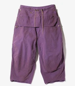 H.D. Pant - Apron - Purple - 11oz Cotton Oxford