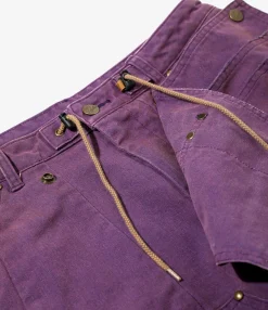 H.D. Pant - Apron - Purple - 11oz Cotton Oxford