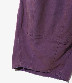 H.D. Pant - Apron - Purple - 11oz Cotton Oxford