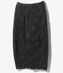 H.D. Pant - Black - Painter / 10oz Denim / Rose Jq.