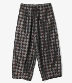 H.D. Pant - Blue / Brown - PE/R Argyle Jacquard
