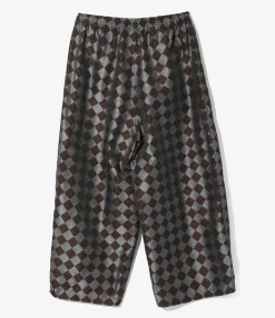 H.D. Pant - Blue / Brown - PE/R Argyle Jacquard