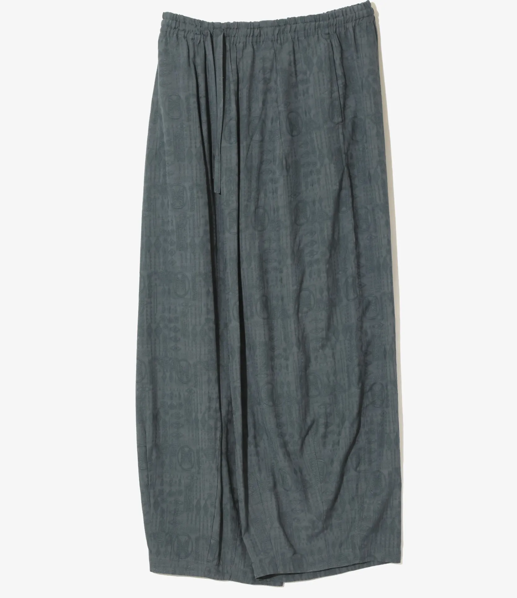H.D. Pant - Blue Grey - Rayon Fine Pattern Jacquard