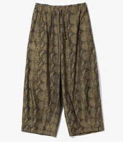 H.D. Pant - Brown - PE/C Python Jacquard