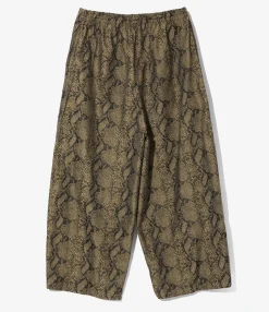 H.D. Pant - Brown - PE/C Python Jacquard