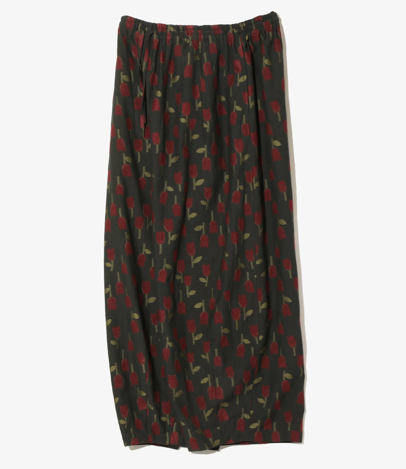H.D. Pant - Charcoal - R/W Tulip Jacquard