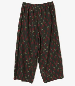 H.D. Pant - Charcoal - R/W Tulip Jacquard