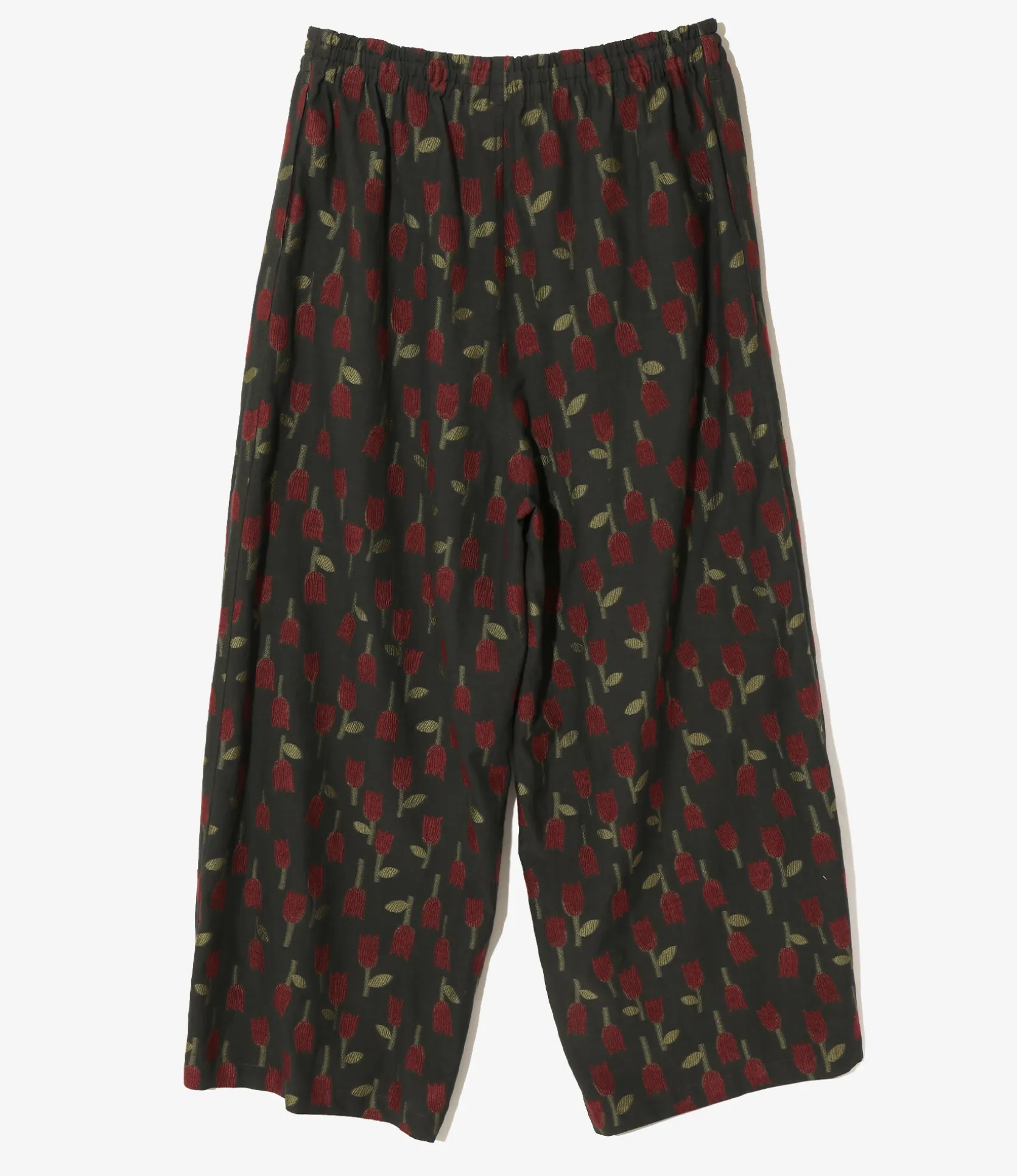 H.D. Pant - Charcoal - R/W Tulip Jacquard
