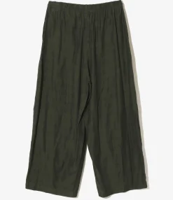 H.D. Pant - Dk. Green - Fine Pattern Jacquard