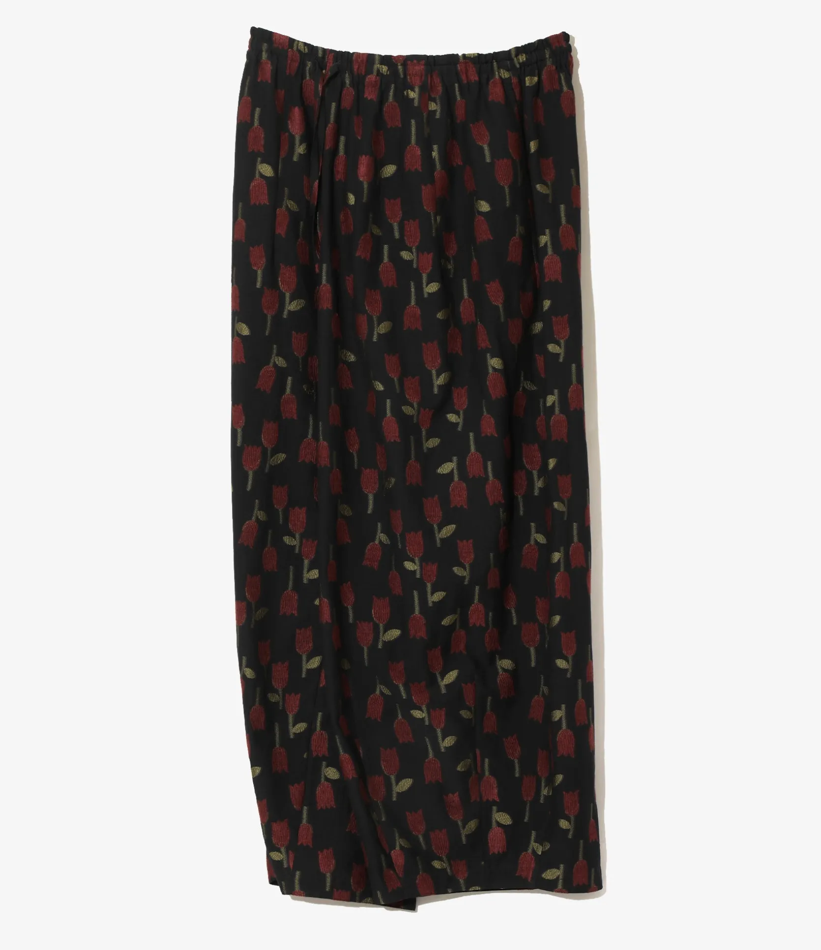 H.D. Pant - Dk. Navy - R/W Tulip Jacquard