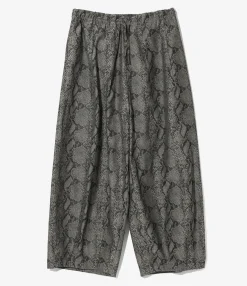 H.D. Pant - Grey - PE/C Python Jacquard