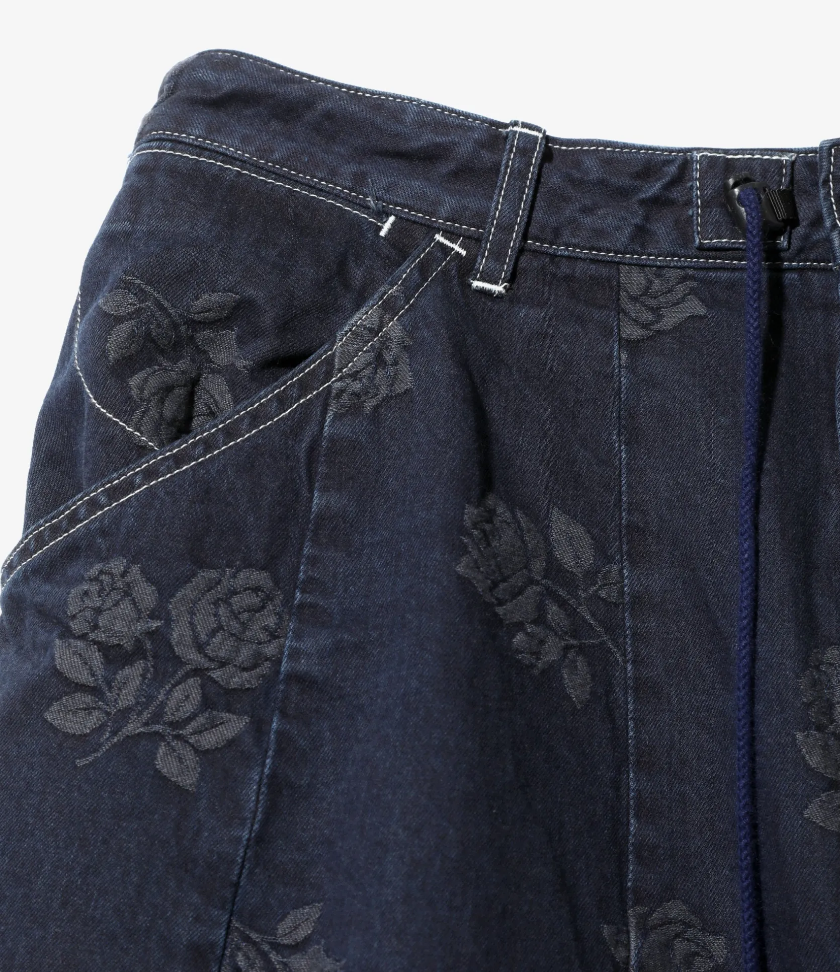 H.D. Pant - Indigo - Painter / 10oz Denim / Rose Jq.