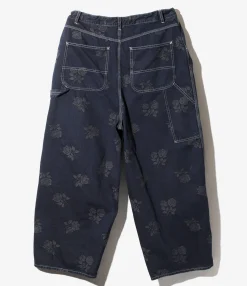 H.D. Pant - Indigo - Painter / 10oz Denim / Rose Jq.