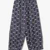 H.D. Pant - Navy - Papillon Stripe Jacquard
