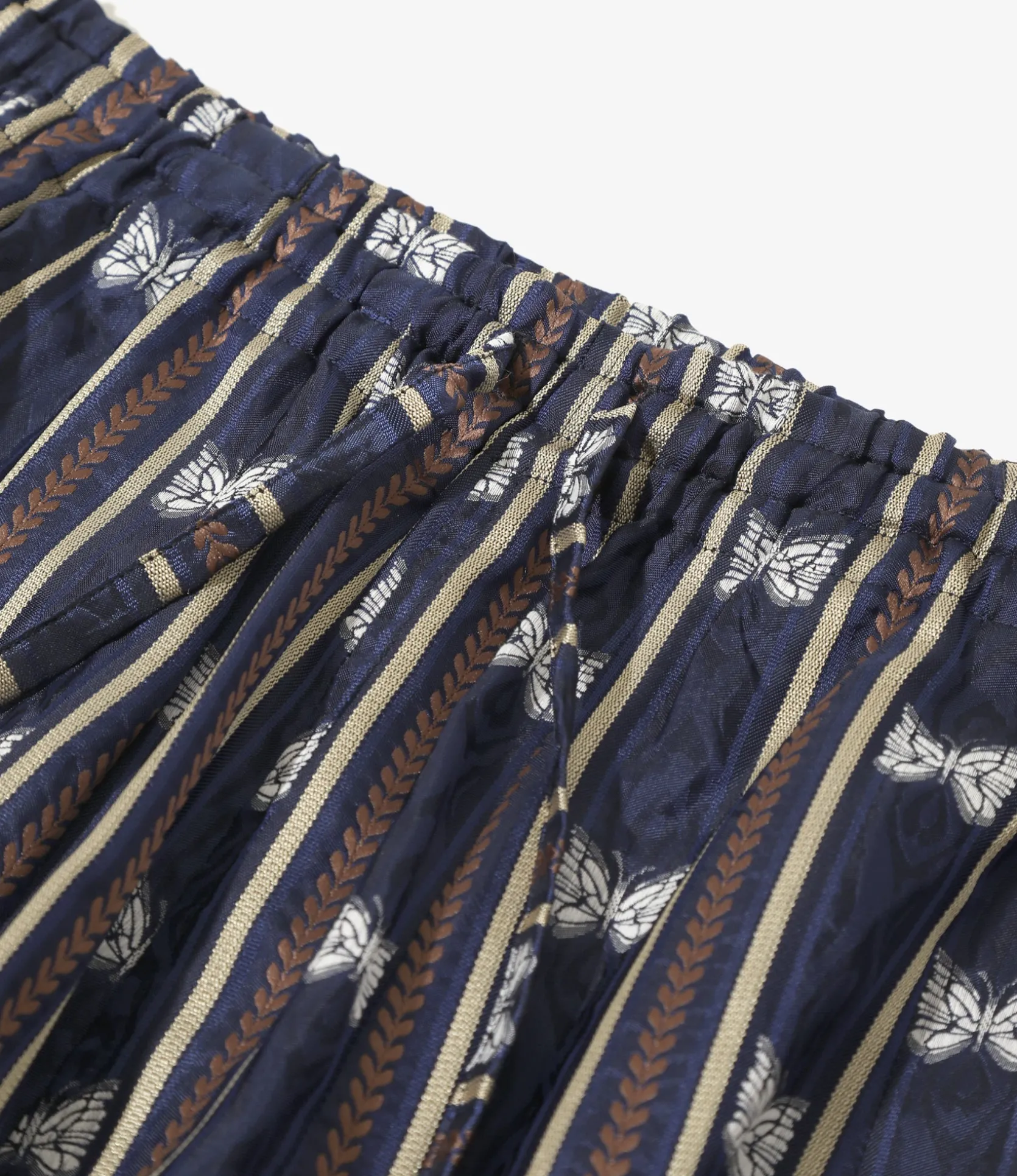 H.D. Pant - Navy - Papillon Stripe Jacquard