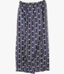 H.D. Pant - Navy - Papillon Stripe Jacquard