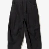 H.D Pant - Painter - Black - 10oz Denim / Crocodile Jacquard