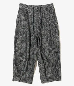H.D Pant - Painter - Indigo - 10oz Denim / Crocodile Jacquard