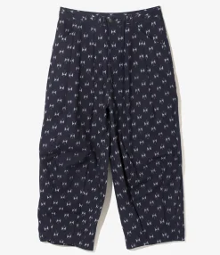 H.D Pant - Painter - Papillon - 9oz Printed Indigo Kasuri