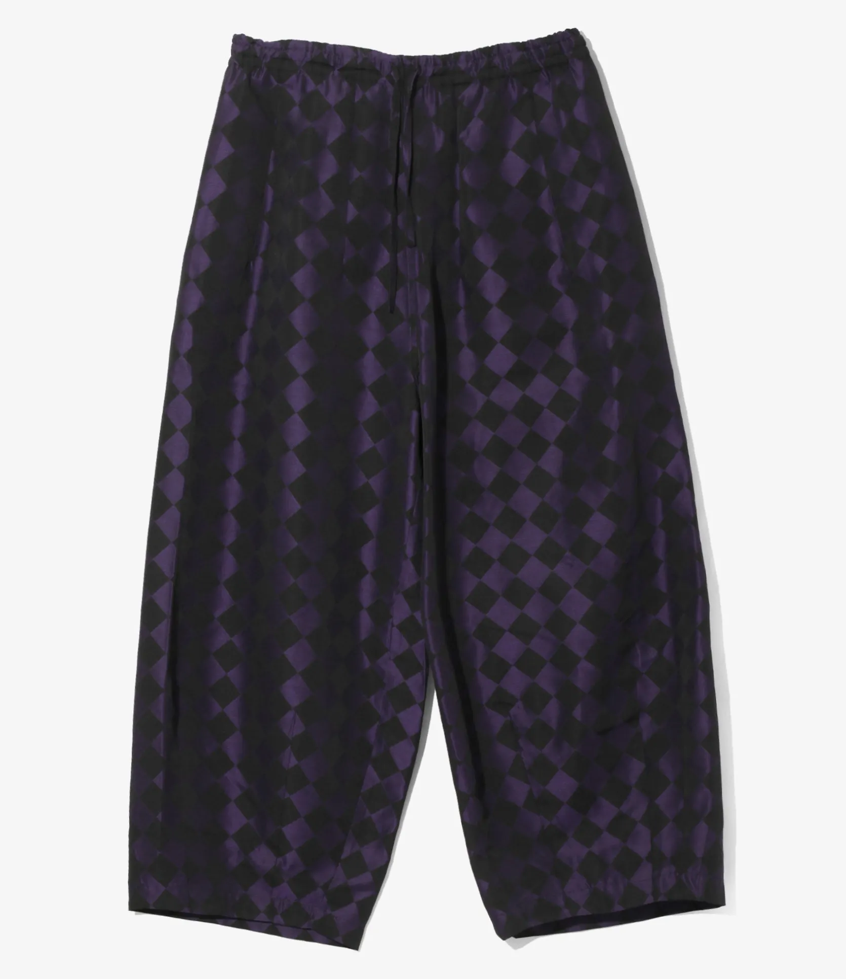 H.D. Pant - Purple / Black - PE/R Argyle Jacquard