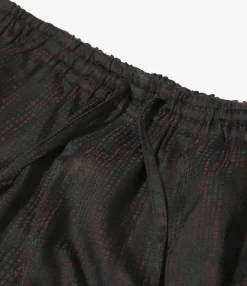 H.D. Pant - Red - Tiny Square Jacquard