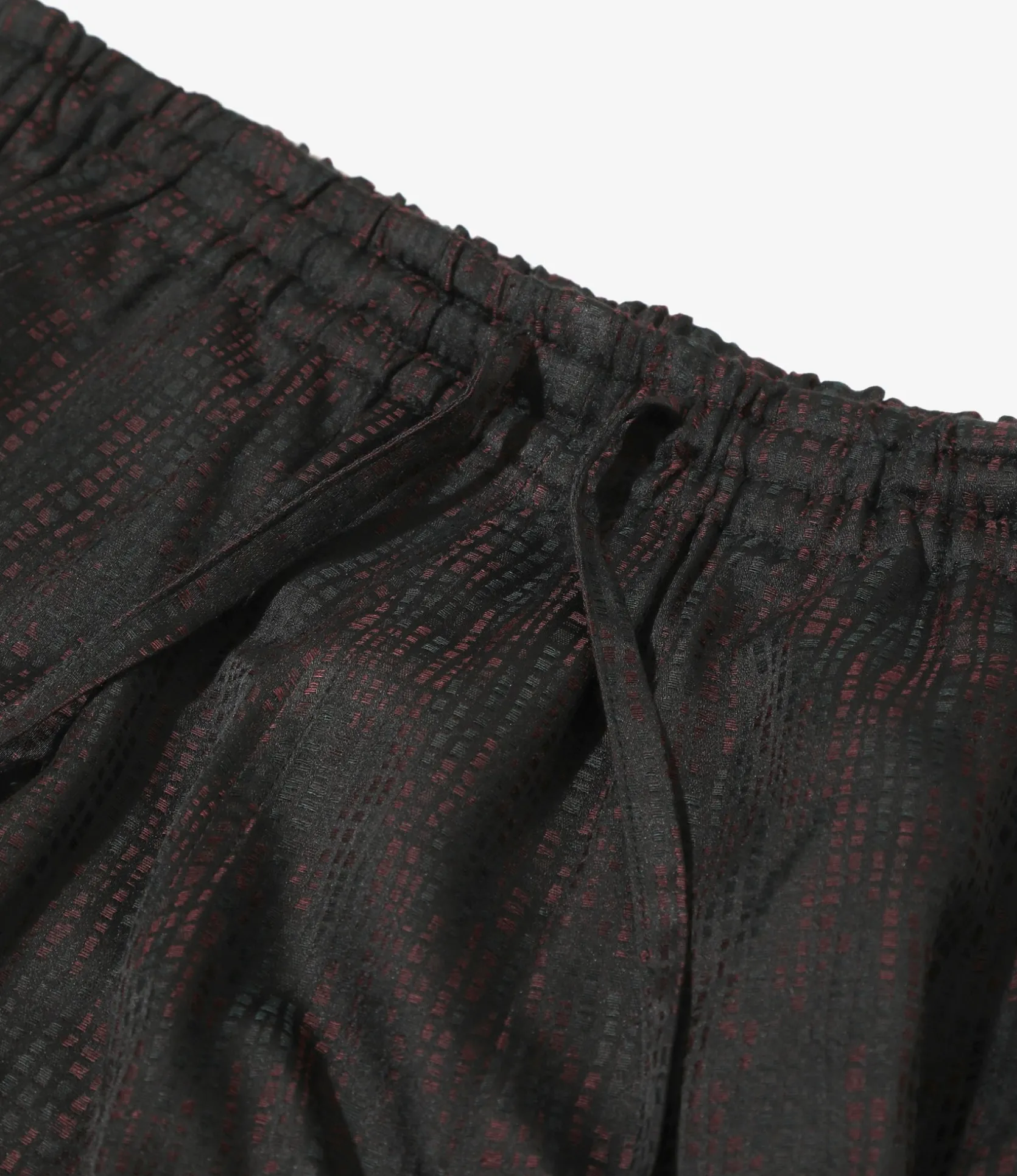 H.D. Pant - Red - Tiny Square Jacquard