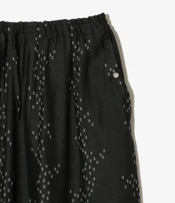 H.D. String Cowboy Pant - Off White- R/AC Square Dot Jacquard
