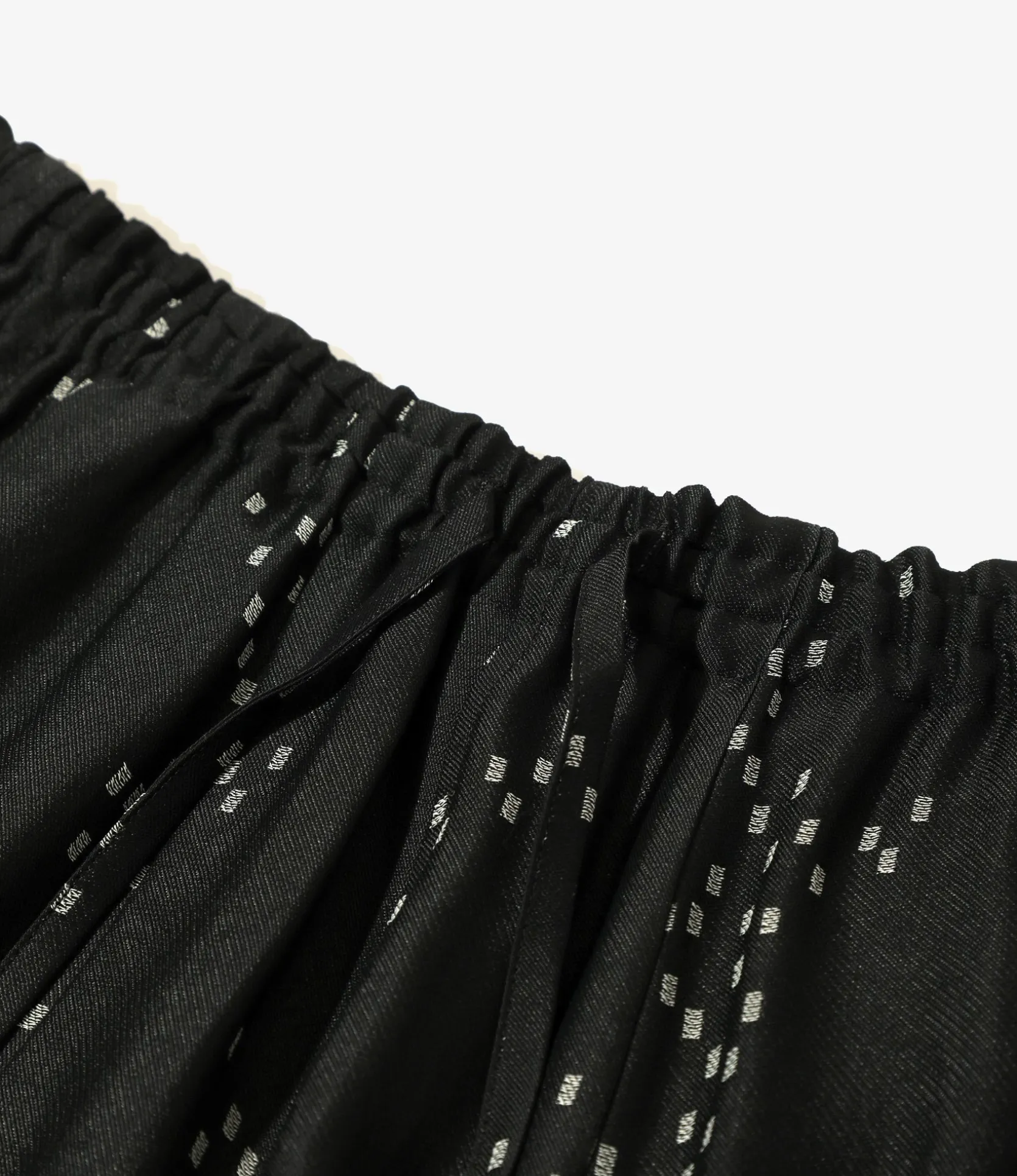 H.D. String Cowboy Pant - Off White- R/AC Square Dot Jacquard