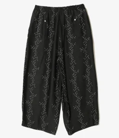 H.D. String Cowboy Pant - Off White- R/AC Square Dot Jacquard