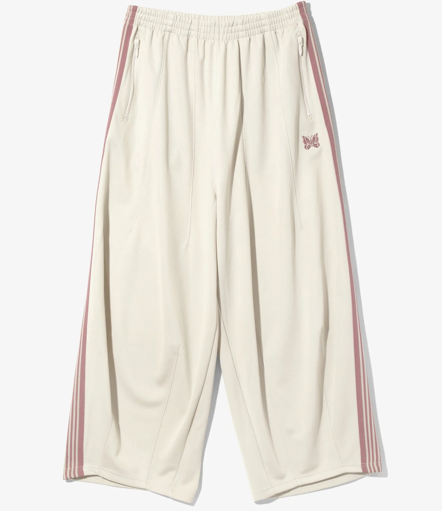 H.D. Track Pant - Ivory - Poly Smooth