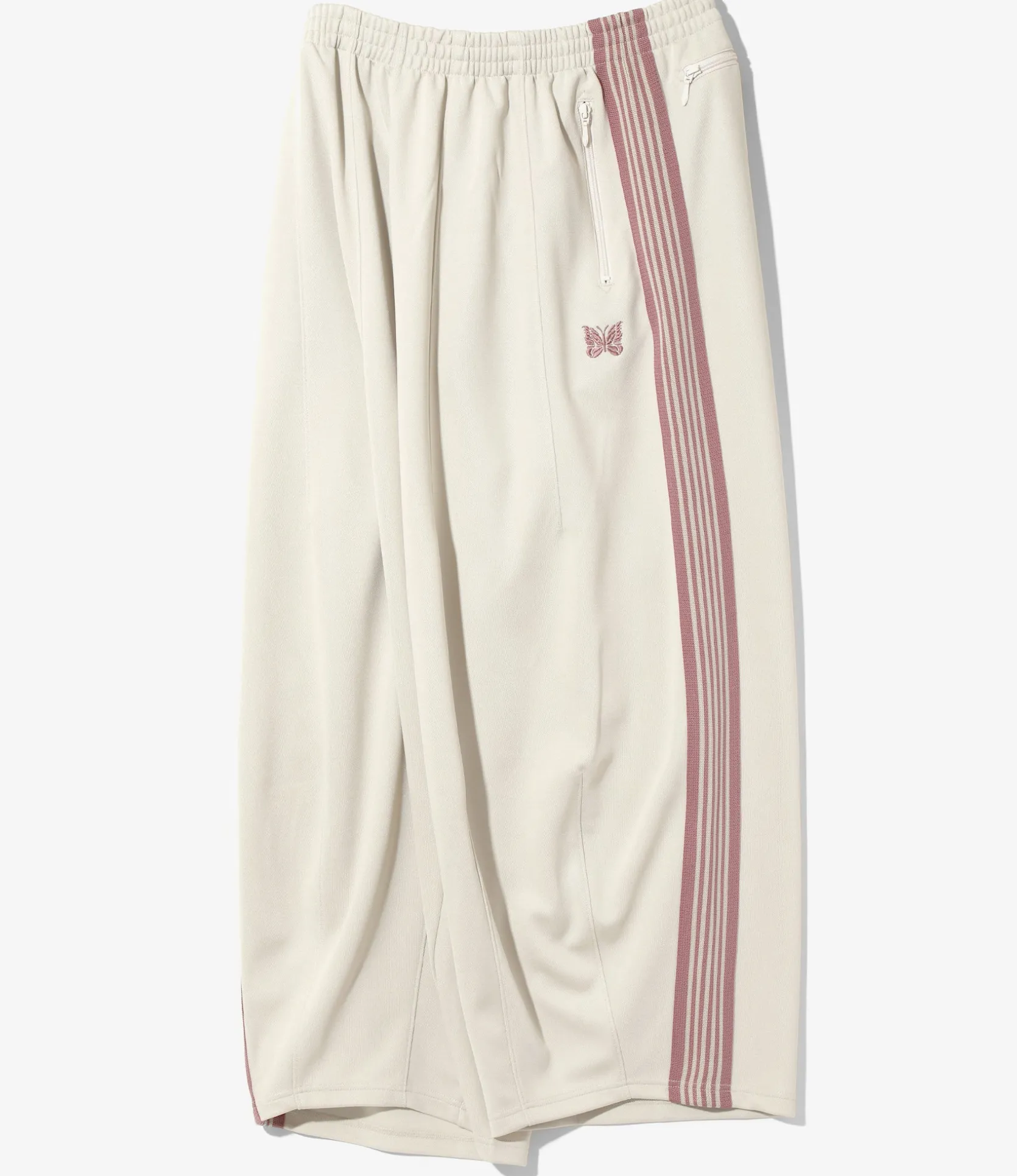 H.D. Track Pant - Ivory - Poly Smooth