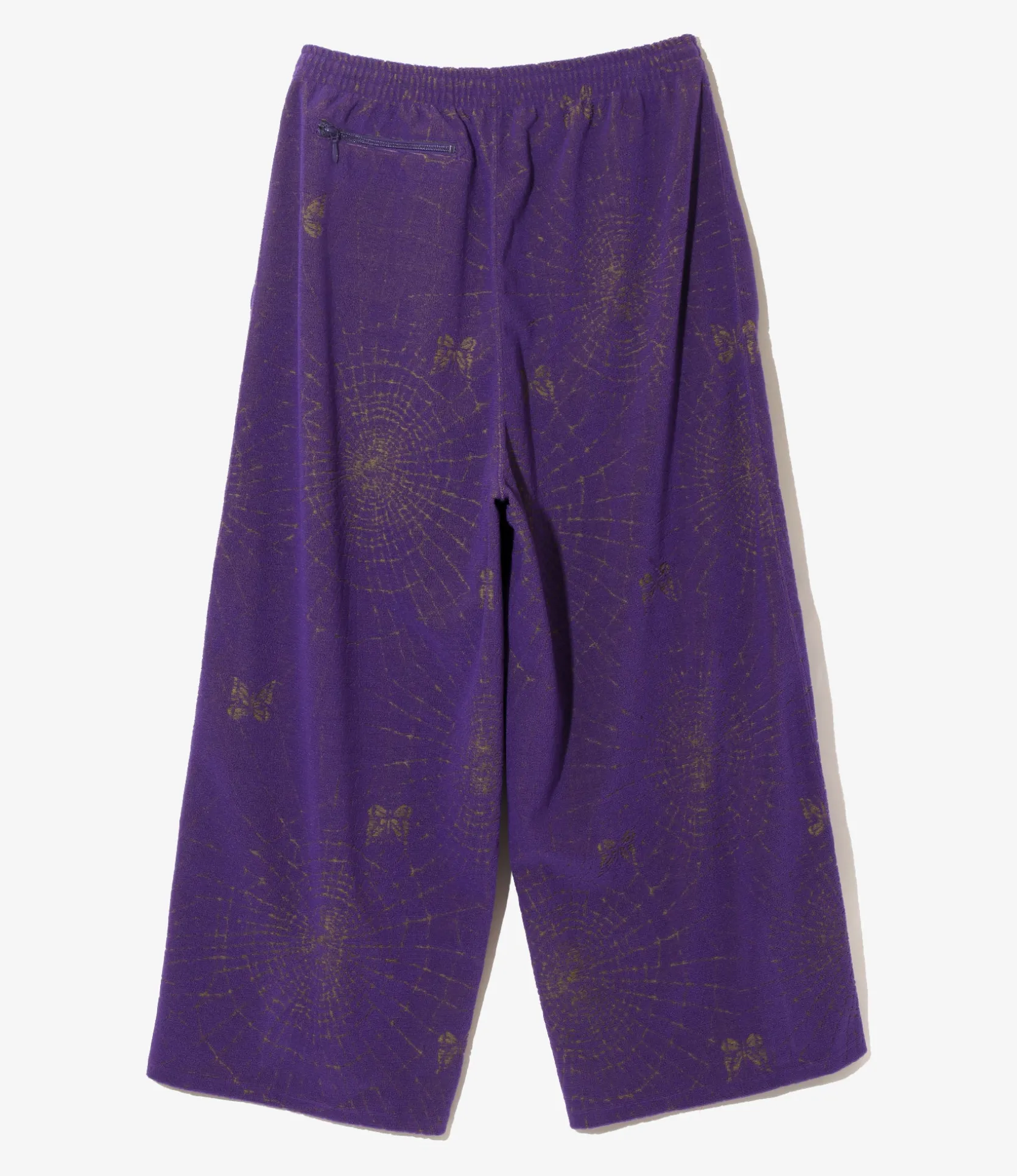 H.D. Track Pant - Purple - Pile Jacquard / Spider Web