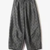 H.D.P. Pant - Charcoal - W/PE Ornament Jq.