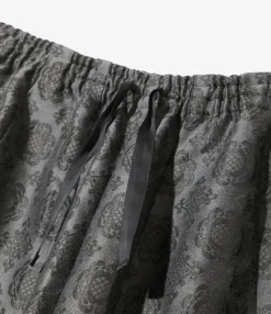 H.D.P. Pant - Charcoal - W/PE Ornament Jq.