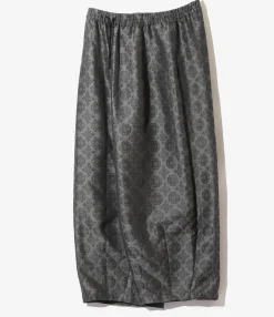 H.D.P. Pant - Charcoal - W/PE Ornament Jq.
