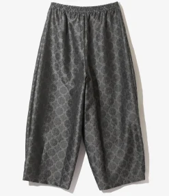 H.D.P. Pant - Charcoal - W/PE Ornament Jq.