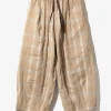 H.D.P. Pant - Mocha - W/PE Plaid Double Jq.