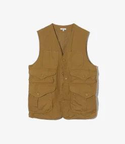 Hunting Jacket - Dk. Khaki Cotton Crosgrain