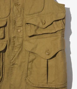 Hunting Jacket - Khaki CL Java Cloth