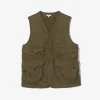 Hunting Jacket - Olive Coated Cotton Cloth