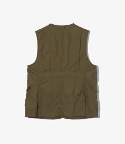 Hunting Jacket - Olive Coated Cotton Cloth