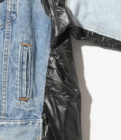 Jean Jacket -> Covered Jacket - Indigo