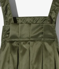 Jumper Dress - Olive - Military Twill