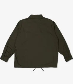 Jumper Shirt - Olive Superfine Poplin