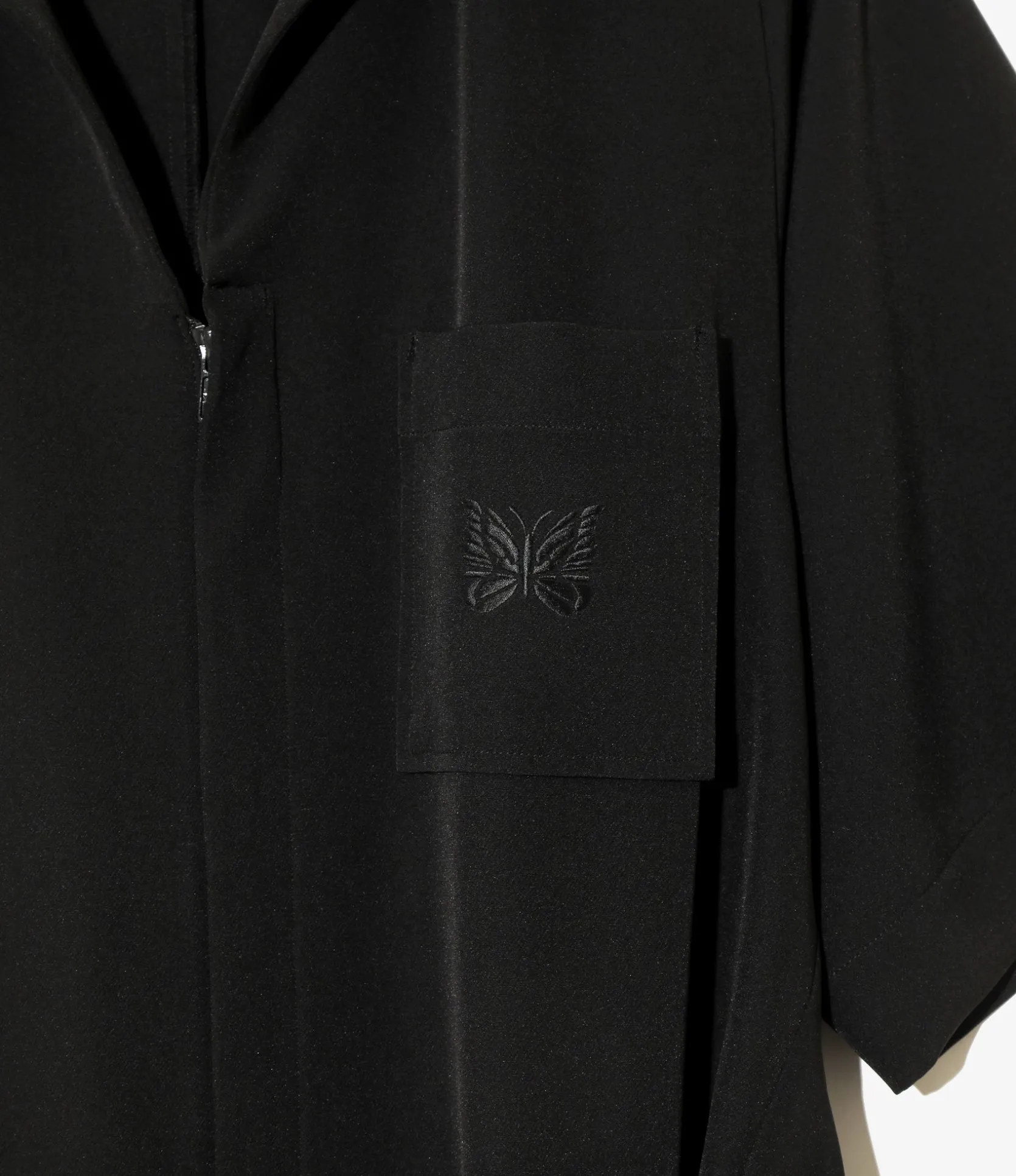 Jumpsuit - Black - Poly Light Double Cloth