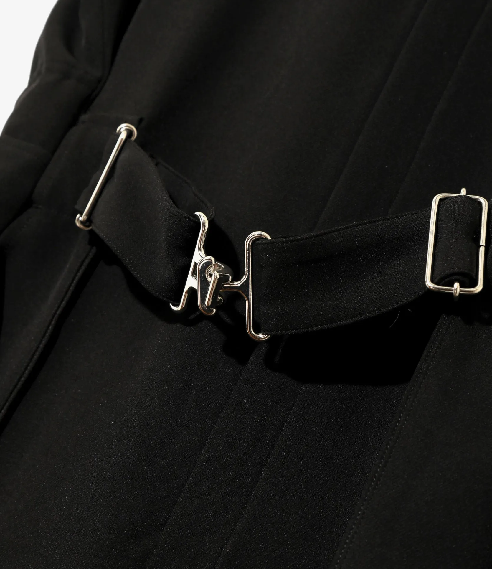 Jumpsuit - Black - Poly Light Double Cloth